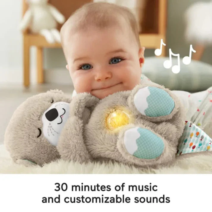 Breathing & Cuddling Teddy Bear with Music, Sounds, Lights and Breathing Motion