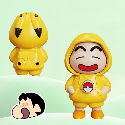 Face Changing Viral Shin-chan Key Chain