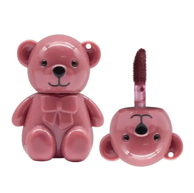 Teddy Bear Keychain with Premium Hidden Lipstick [Pack of 3]