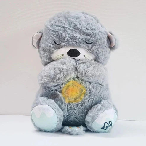 Breathing & Cuddling Teddy Bear with Music, Sounds, Lights and Breathing Motion